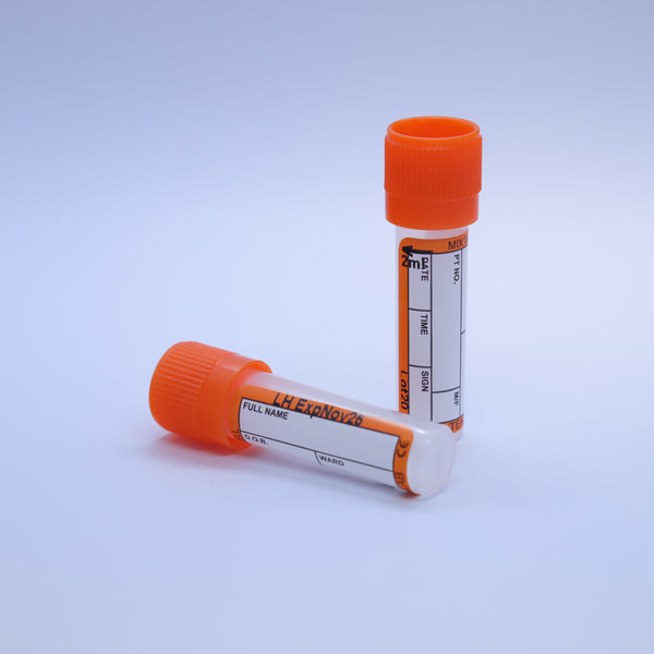 H300PP - 2.0mL Lithium Heparin 9x44 Polypropylene Tube