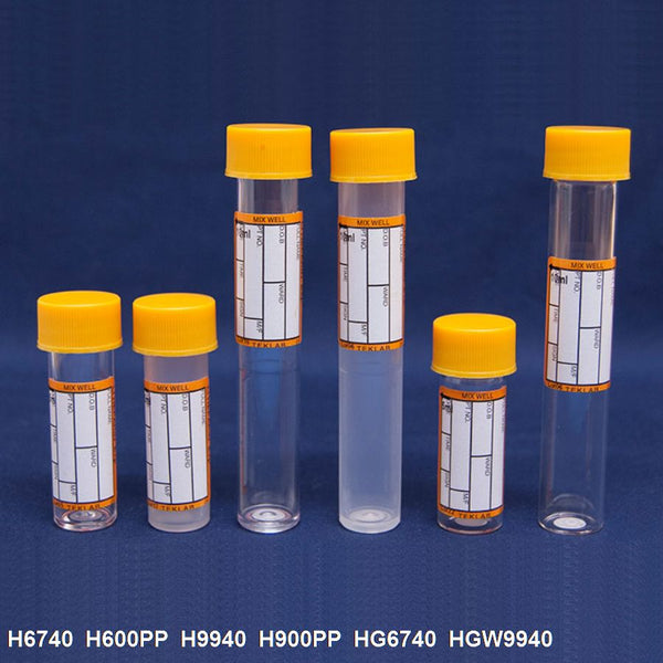 H900PP - 10mL Lithium Heparin 15x96 Polypropylene Tube