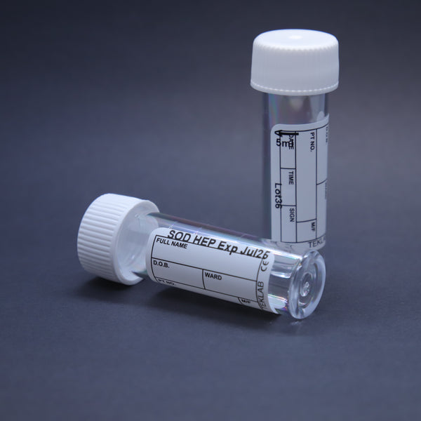 NH6740 - 5.0mL Sodium Heparin 15x54 Polystyrene Tube