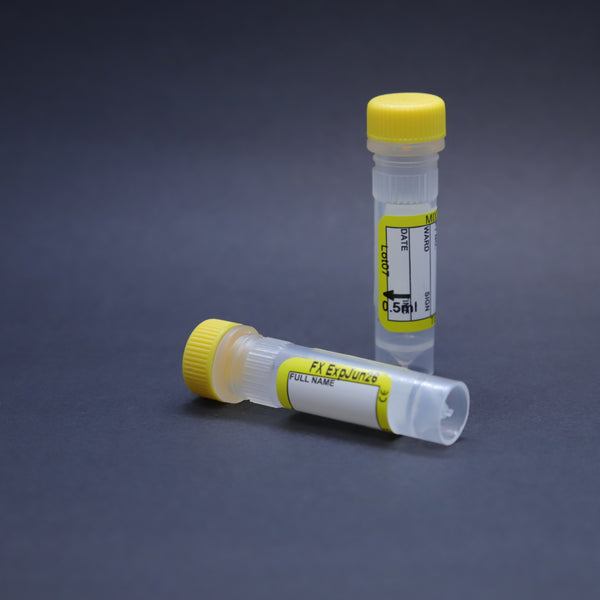 X100PP - 0.5mL Fluoride Oxalate - Sodium Fluoride & Potassium Oxalate 10x45mm Polypropylene Tubes