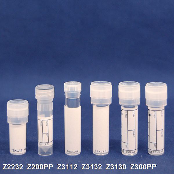 Z300PP - 2.0mL Labelled and Capped, Plain tube, 9x44mm